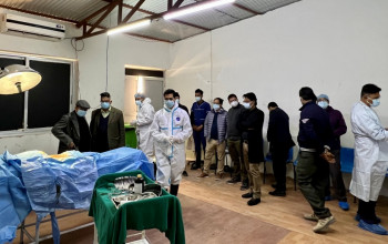 किष्टमा मृत मानव शरीरमा गरिने प्रयोगात्मक अभ्यास तालिम सम्पन्न